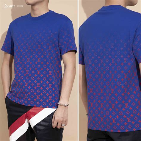 louis vuitton monogram bandana shirt|louis vuitton gradient t shirt.